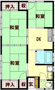 大平住宅の間取り画像