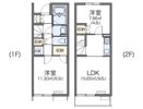 レオネクストコーポ吉浜2の間取り画像