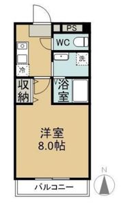 コスモ21の間取り画像
