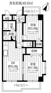 GRAND鷺沼の間取り画像