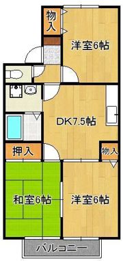 オーク高須 C棟の間取り画像