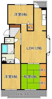 プレジデントタカヤ3の間取り画像