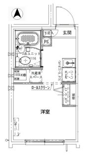 CREAL住吉Ⅱの間取り画像