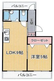 スプリングコート六甲（セパレート）の間取り画像