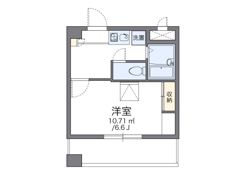 レオパレスアストラーレ茶屋町東の間取り画像