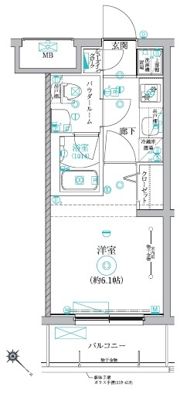 RELUXIA横濱鶴見Ⅱの間取り画像