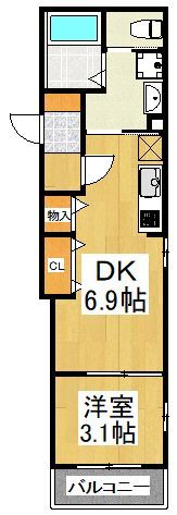 アモンディエの間取り画像