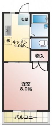 桜マンションの間取り画像