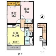 グランシューベル弐番館の間取り画像