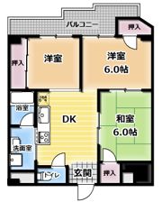 新大阪川島マンションの間取り画像