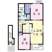 ヴィヴァレスの間取り画像
