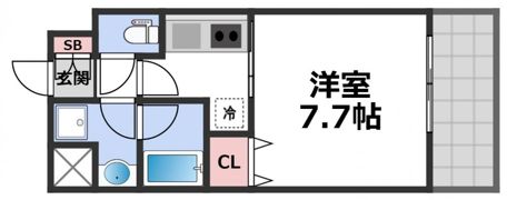 プレジオ都島の間取り画像