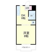グリーンハイツ根洗の間取り画像