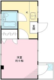 コーポ清水の間取り画像