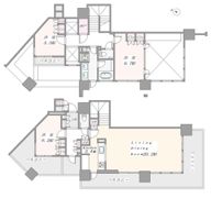 パークタワー横濱ポートサイドの間取り画像