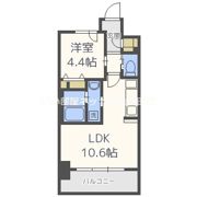 スプランディッド新大阪キャトルの間取り画像