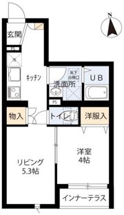 Forestone小金井の間取り画像
