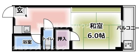 マンションベガの間取り画像