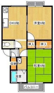 パナハイツアベニュー東棟の間取り画像
