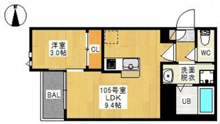 GRANDTIC IMAの間取り画像