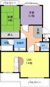 ドミシル並川の間取り画像