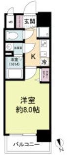 セレニテ江坂エクラの間取り画像