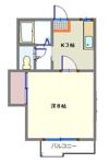クレストヒルズの間取り画像