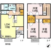 エクレール雲願寺 A棟の間取り画像