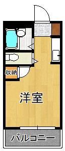 第2北九大前スカイマンションの間取り画像
