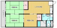 大ケイハイツの間取り画像