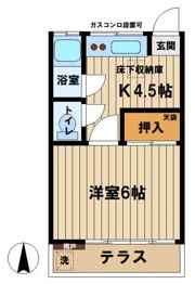 コーポアオイの間取り画像