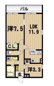 fare kameidoの間取り画像