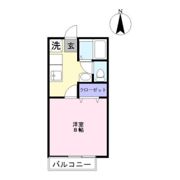 ビッグウェイ中庄 Bの間取り画像