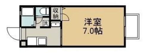 エスポワール千草 Aの間取り画像