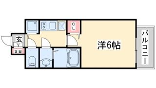 プレサンスジェネ新神戸ステーションフロントの間取り画像