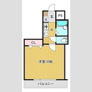 パルメゾン旭ヶ丘の間取り画像