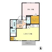 アクティブ C棟の間取り画像