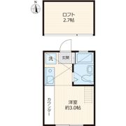 イーリスコート西横浜B棟の間取り画像