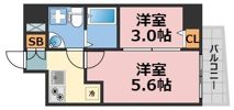 セレニテ上町台の間取り画像
