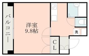 カムズ水前寺の間取り画像