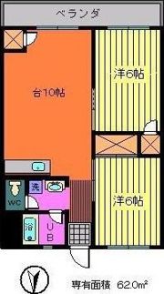 里見ビルの間取り画像
