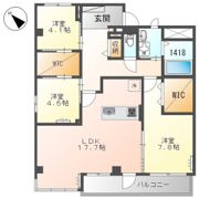 KK BLDGの間取り画像