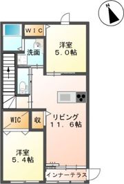 Grace court（グレイスコート）の間取り画像