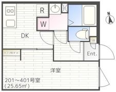 THE PARK EXIA 等々力の間取り画像