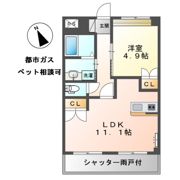シャンビラージュの間取り画像