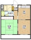中央ハイツの間取り画像