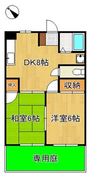 シャトレ大浦IIIの間取り画像