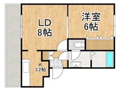 リバティ恵庭の間取り画像