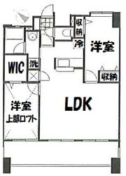 フラットリア春日の間取り画像