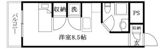 ラ・パルフェ・ド・アンティエールの間取り画像